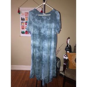 Tie-Dye LulaRoe Carly Dress